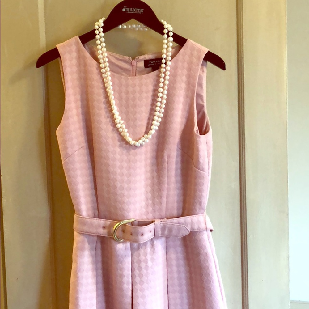 Tahari pink dress